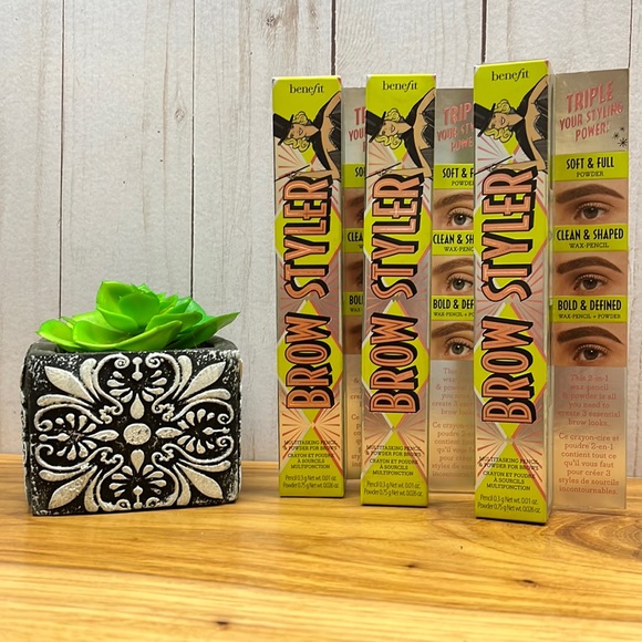 BENEFIT COSMETICS Brow Styler Eyebrow Pencil & Powder Duo - Picture 2 of 8